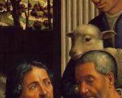多梅尼科基尔兰达约 - Adoration of the Shepherds detail